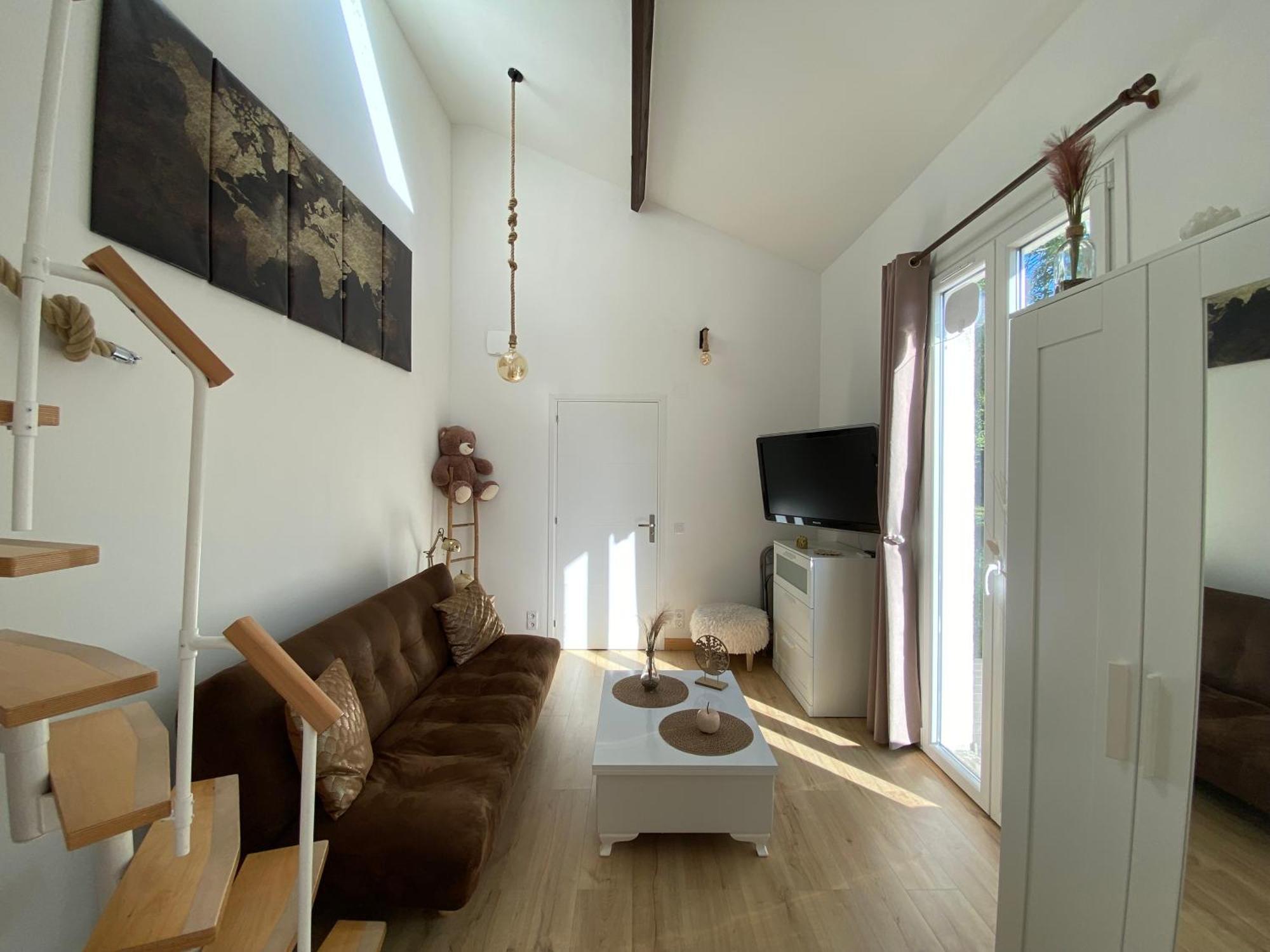 The Little Oak - Tiny House With Bed On Mezzanine & Terrace - From 1 To 4 P Disney, Paris & Cdg Pomponne Екстер'єр фото