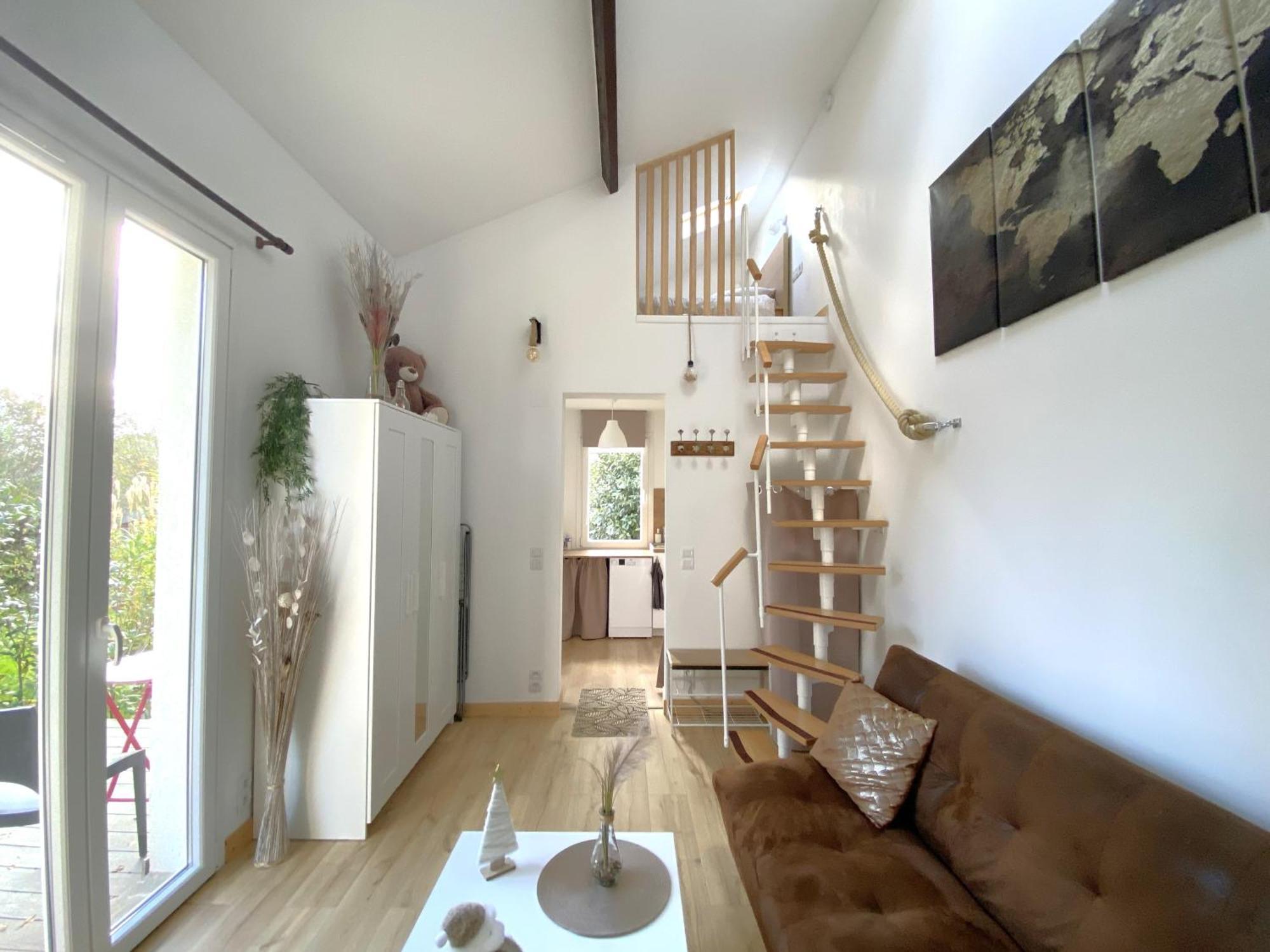 The Little Oak - Tiny House With Bed On Mezzanine & Terrace - From 1 To 4 P Disney, Paris & Cdg Pomponne Екстер'єр фото